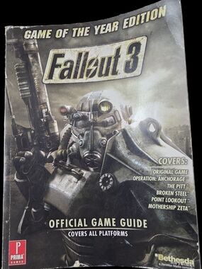 Fallout 3 Game of the Year Edition - Official Guide (Gray)
